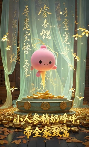 小人参精奶呼呼带全家暴富（58集）免费看全网短剧